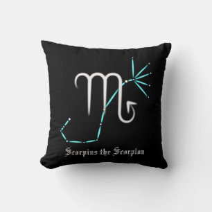 Coussin Scorpion Constellation Zodiaque