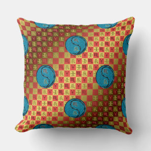 Coussin Scorpion & Dragon d'eau