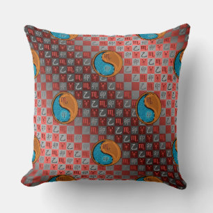 Coussin Scorpion & Lapin de Bois