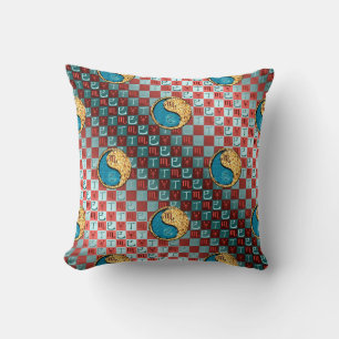 Coussin Scorpion & Serpent de feu