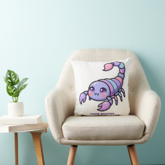 Coussin Scorpion Zodiaque Chibi Mignon
