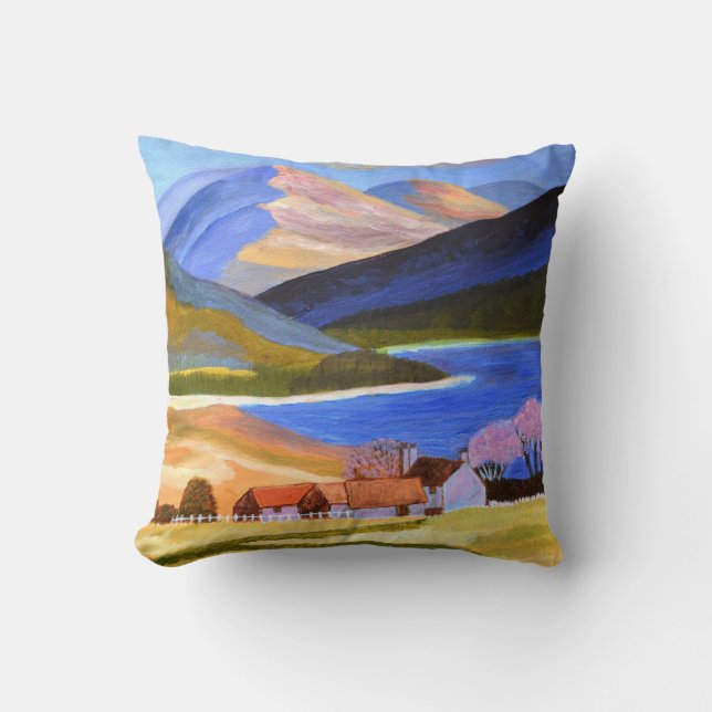 Coussin Scottish Highlands Cushion (Recto)