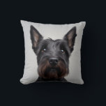 Coussin Scottish Terrier<br><div class="desc">Terrier écossais mignon.</div>