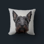 Coussin Scottish Terrier<br><div class="desc">Terrier écossais mignon.</div>