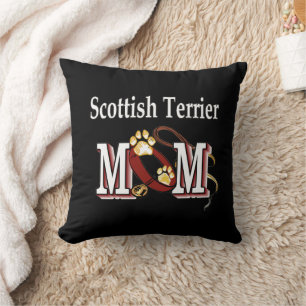 Coussin Scottish Terrier Mom