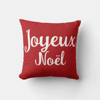 Coussin Script Merry Christmas