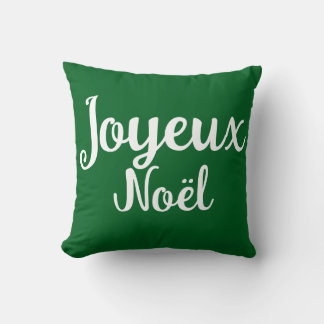 Coussin Script Merry Christmas