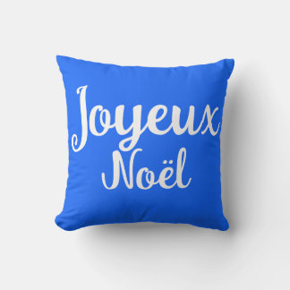 Coussin Script Merry Christmas