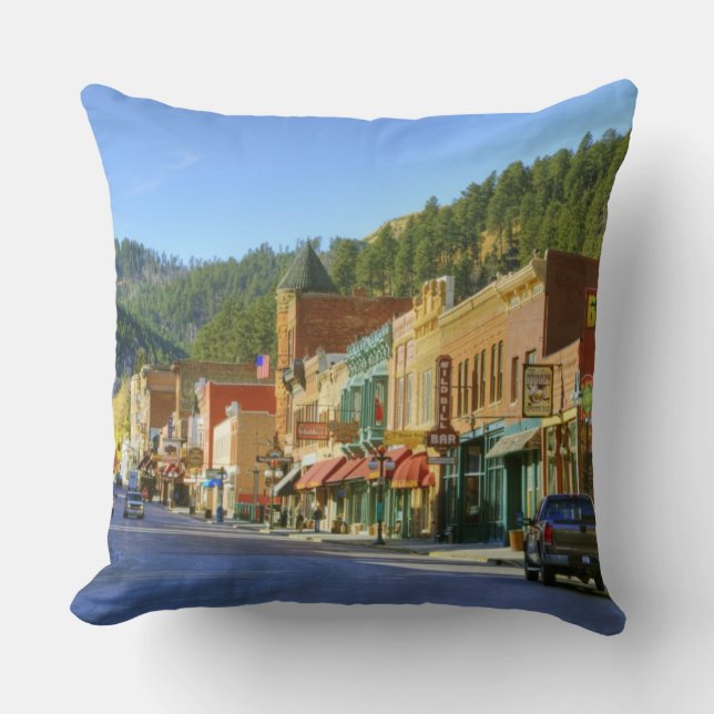 Coussin SD, Deadwood, ville minière d'or historique (Recto)