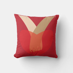 Coussin Se tenir la main