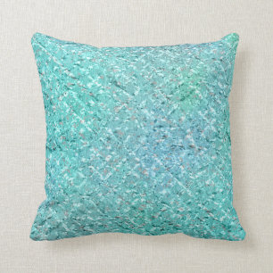 Coussin Sea Ocean Blue Marine Aqua Mint Turquoise