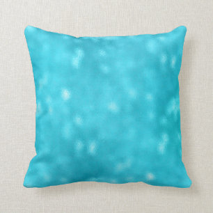 Coussin Sea Ocean Blue Marine Aqua Turquoise Tiffany Glas