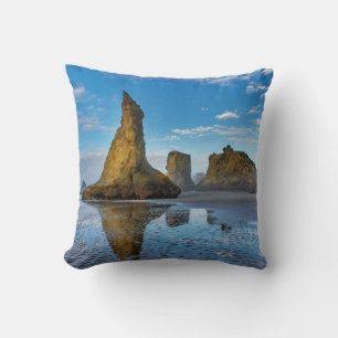 Coussin Sea Stacks sur la plage de Bandon à Bandon, Orego