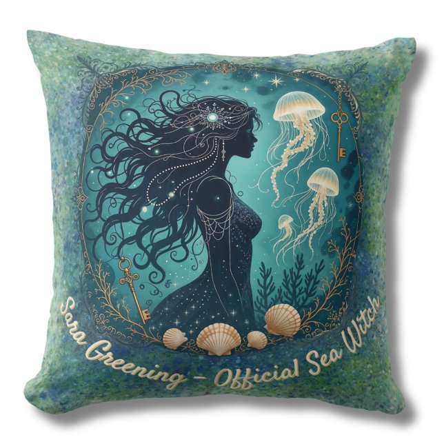 Coussin Sea Witches lair, thème Sea Witch (Créateur téléchargé)