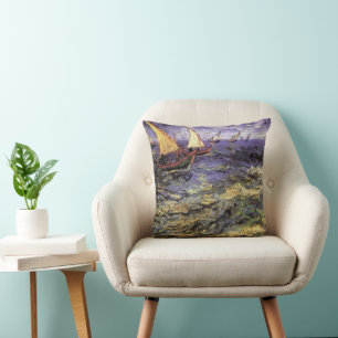 Coussin Seasons à Saintes Maries par Vincent van Gogh