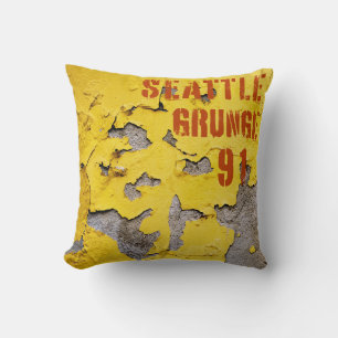 Coussin Seattle Grunge Music 1991