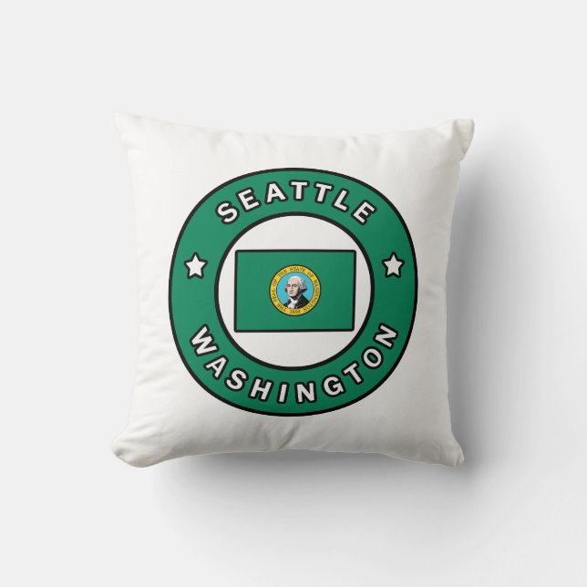 Coussin Seattle Washington (Recto)