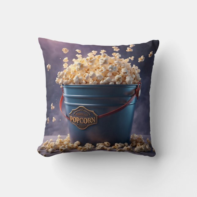 Coussin Seau de Popcorn (Recto)