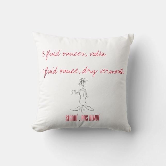 Coussin secoué et non remué de Martini (Recto)