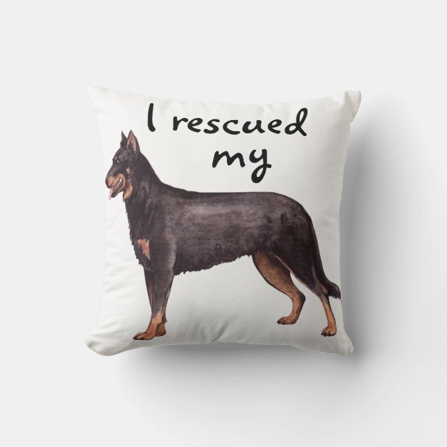Coussin Secourir Beauceron (Recto)