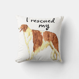 Coussin Secourir Borzoi