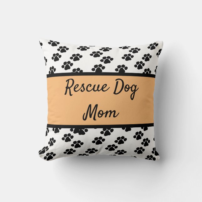 Coussin Secourir maman chien (Recto)