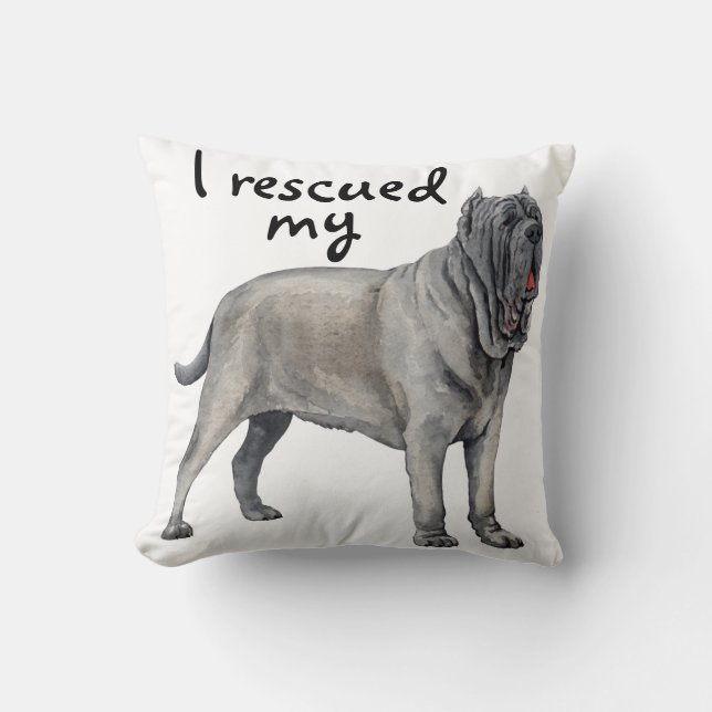 Coussin Secourir Mastino (Recto)