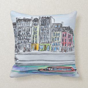 Coussin Seine  Île Saint-Louis, Paris