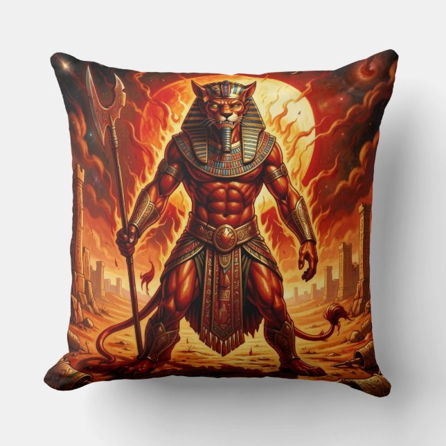 Coussin Sekhmet – Löwenköpfige Kriegsgöttin´1 (Recto)