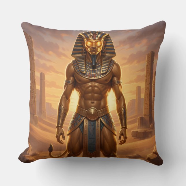 Coussin Sekhmet – Löwenköpfige Kriegsgöttin´4 (Recto)