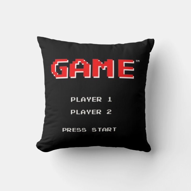 Coussin Sélection des joueurs de jeu (Recto)