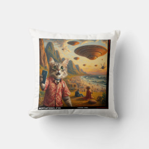 Coussin Selfie OVNI De Chat : Don Du Kitten #06