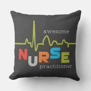 Coussin Semaine nationale des infirmières praticiennes Inc