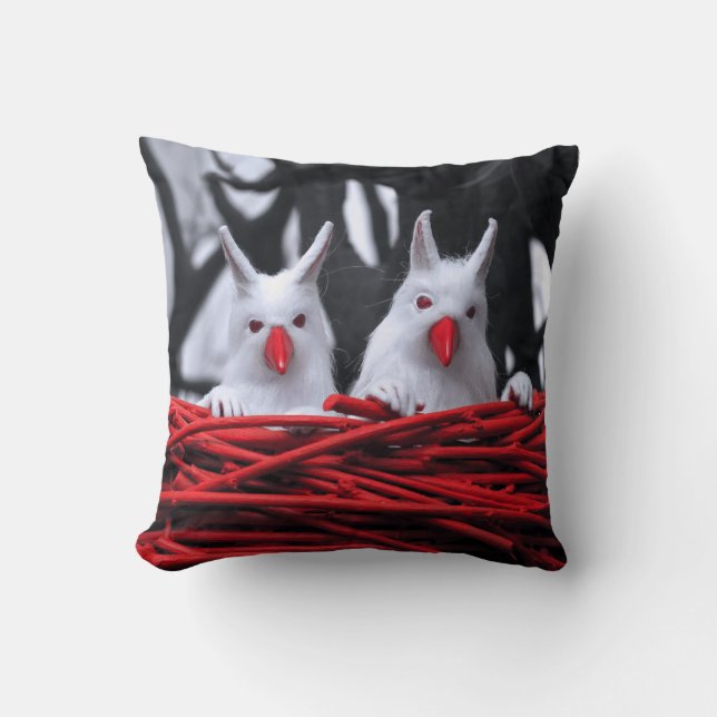 Coussin Semences dans le sable (Recto)