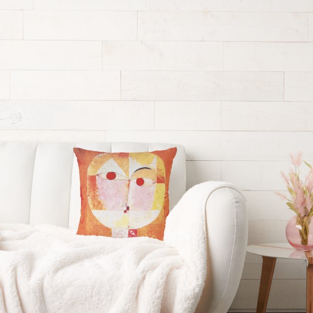 Coussin Senecio Cubist Portrait Paul Klee (Canapé)