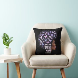 Coussin Sensibilisation à la maladie d'Alzheimer - Je port