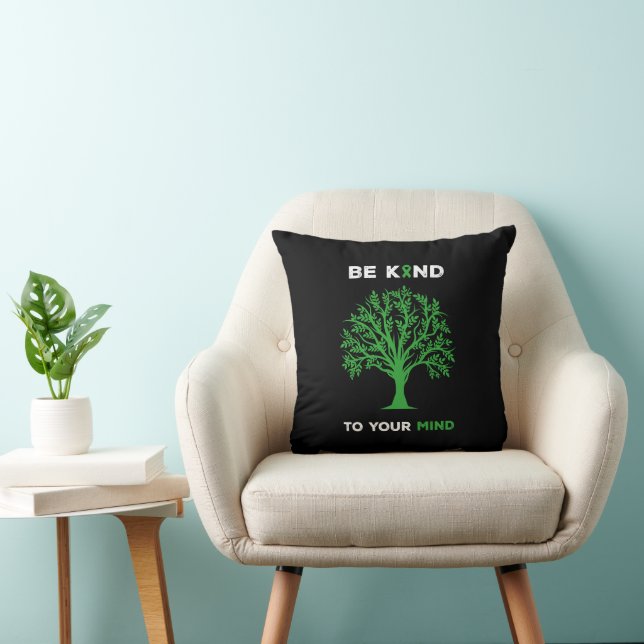 Coussin Sensibilisation À La Santé Mentale Soyez Signe De  (Chaise)