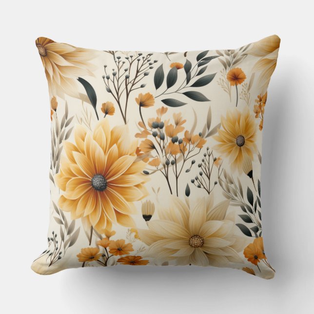 Coussin Sentiment d'automne (Recto)