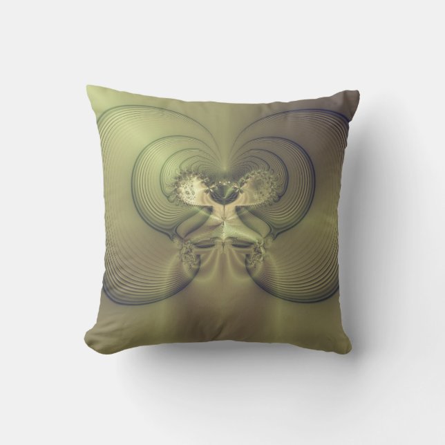Coussin Sentiment métallique (Recto)