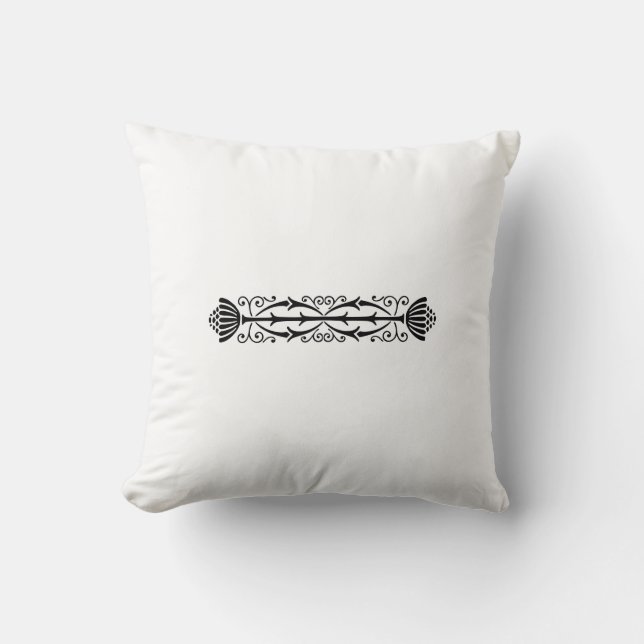 Coussin séparateur ornemental flourish (Recto)