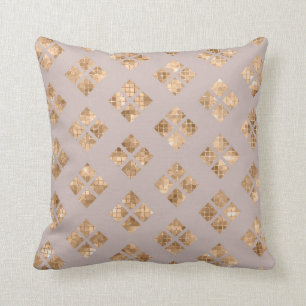 Coussin Séquence d'or chic moderne Carrés géométriques