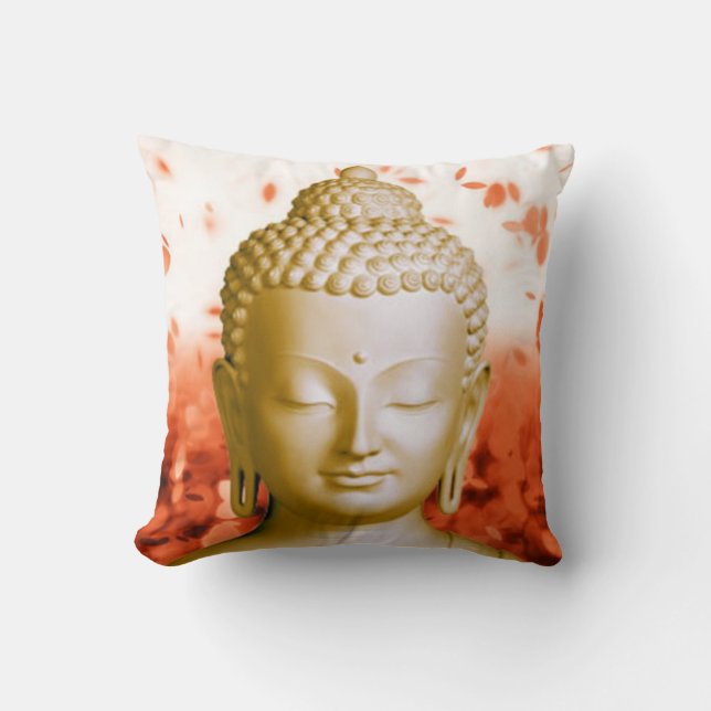 Coussin serein de carré de Bouddha (Recto)
