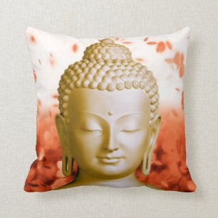 Coussin serein de carré de Bouddha