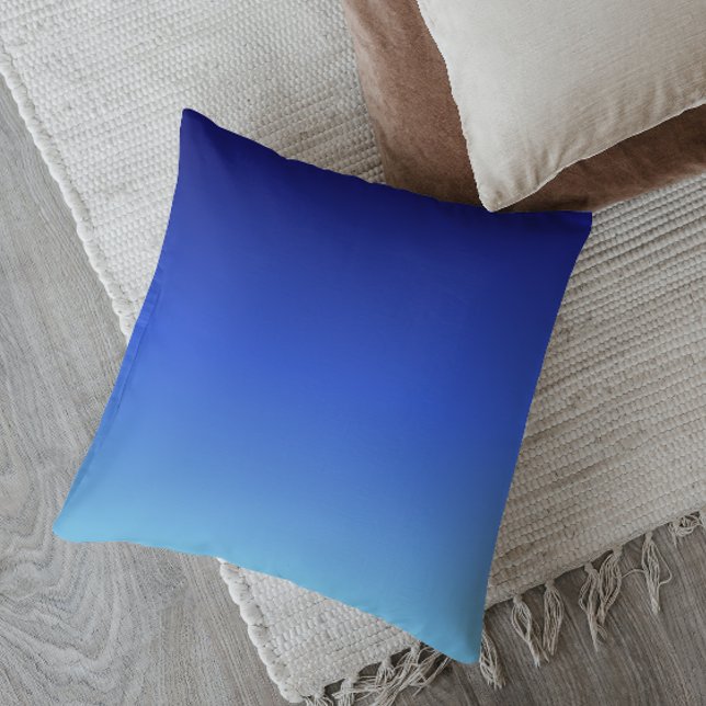 Coussin Sérénade minimaliste Ombre de minuit (Créateur téléchargé)