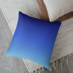 Coussin Sérénade minimaliste ombrée de minuit