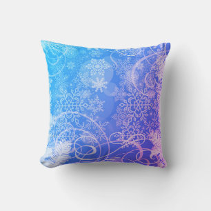 Coussin Sérénité des chutes de neige