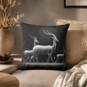 Coussin Sérénité en mouvement Inspiré de l'antilope