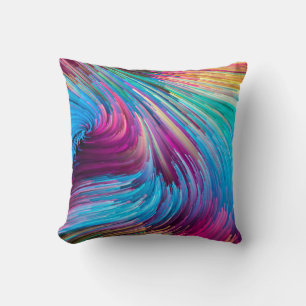Coussin Série Color In Motion. Arrière - plan design de li