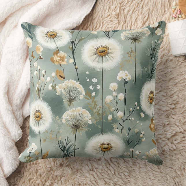 Coussin Série de design de pissenlit #3 (Couverture)