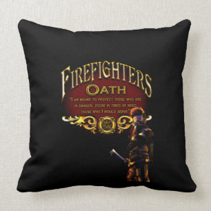 Coussin Serment de sapeurs-pompiers